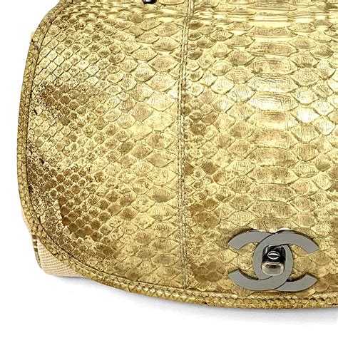 chanel flap bag logo|chanel snakeskin flap bag.